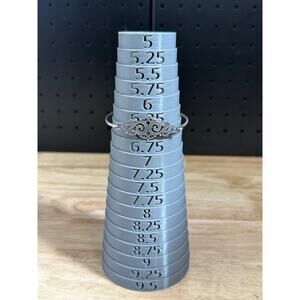 James Avery Retired Sterling Silver Sorrento Hook On Bangle Bracelet